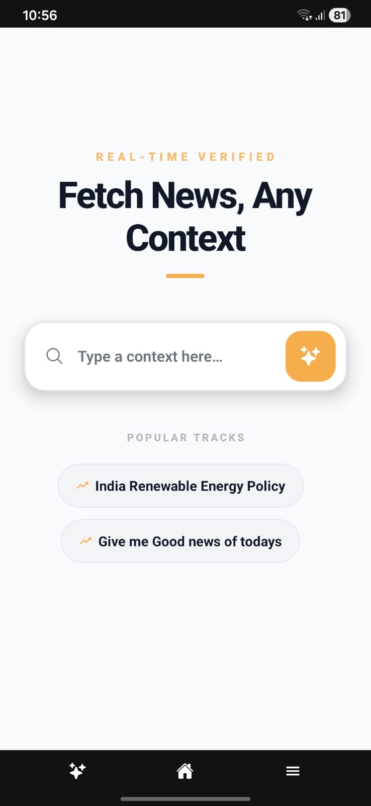 Contextual news Search